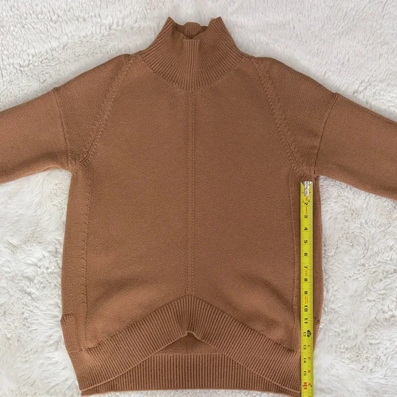 MAEVE by Anthropologie ,Size S ,Cozy Tan Turtleneck Sweater - Picture 11 of 17